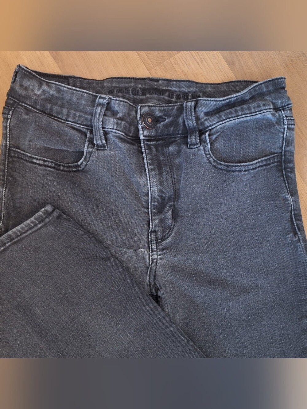 American Eagle Jeans. Black, size 8 long